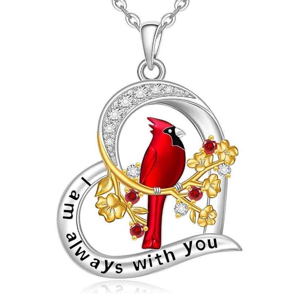 18k Diamond Cardinal Necklace